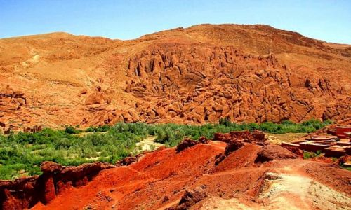 Zdjecie MAROKO / - / w drodze do OUARZAZATE / Dolina rzeki Dades #12 - Mapie skay.