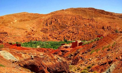 Zdjecie MAROKO / - / w drodze do OUARZAZATE / Dolina rzeki Dades #15 - Mapie skay.
