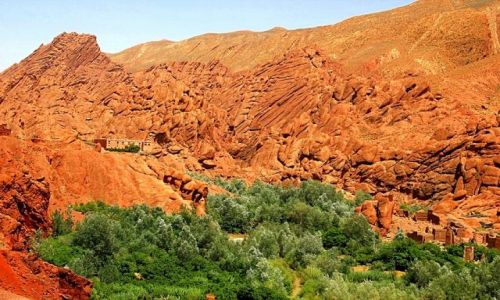 Zdjecie MAROKO / - / w drodze do OUARZAZATE / Dolina rzeki Dades #17 - Mapie skay.