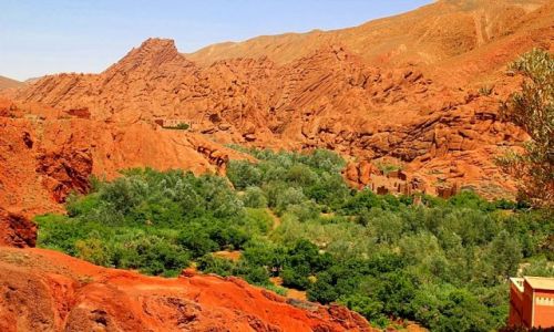Zdjecie MAROKO / - / w drodze do OUARZAZATE / Dolina rzeki Dades #18 - Mapie skay.