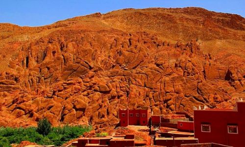 Zdjecie MAROKO / - / w drodze do OUARZAZATE / Dolina rzeki Dades #19 - Mapie skay.