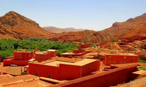 Zdjecie MAROKO / - / w drodze do OUARZAZATE / Dolina rzeki Dades #12
