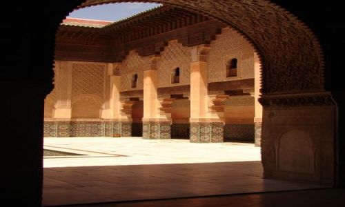 Zdjecie MAROKO / brak / Marrakech medyna / Medresa ben Jusufa