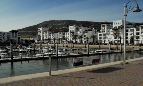 Zdjęcie MAROKO / Agadir / nowa marina w Agadirze / Agadir