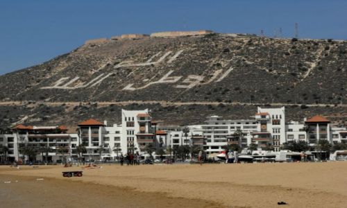 Zdjecie MAROKO / Agadir / wybrzee / 