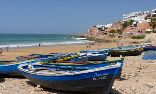 Zdjcie MAROKO / - / Taghazout / odzie
