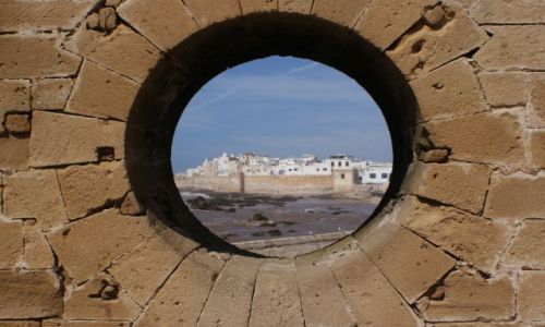 Zdjecie MAROKO / - / essaouirE / Widok na miasto Essaouira