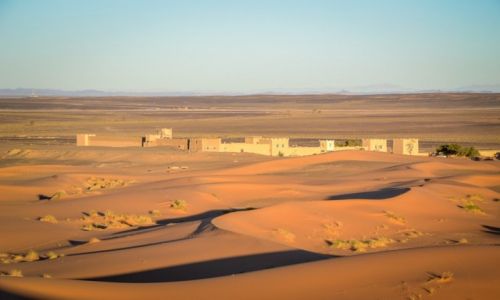 MAROKO / Merzouga / Merzouga / Pustynia w Maroku