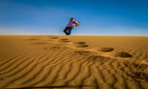 MAROKO / Merzouga / Merzouga / Pustynia w Maroku