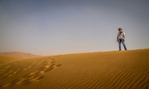 MAROKO / Merzouga / Merzouga / Pustynia w Maroku