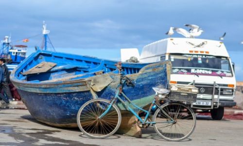 MAROKO / Essaouira / Essaouira / Port w Essaouirze