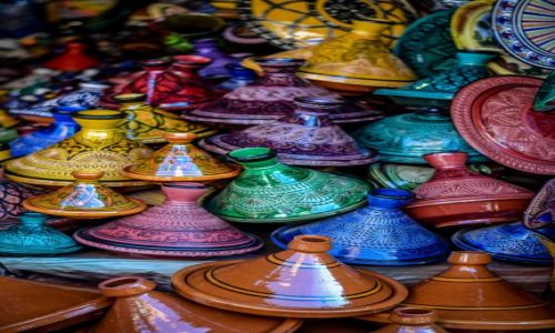 Zdjęcie MAROKO / Marrakesz / medina / W medinie
