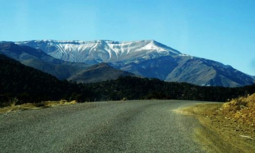 Zdjcie MAROKO / Atlas wysoki / atlas / droga przez Atlas