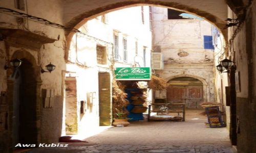 Zdjcie MAROKO / Poudnie / Essaouira / Essaouira - uliczka medyny