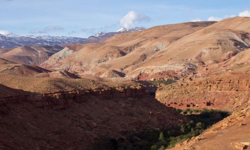 Zdj�cie MAROKO / po�udnie / w drodze za Ait Bin Haddu / Dolina