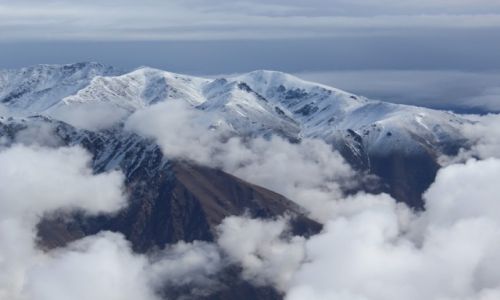 Zdjecie MAROKO / Atlas Wysoki / Jebel Toukbal  / Widok z Jebel Toukbal 4167 m n.p.m.