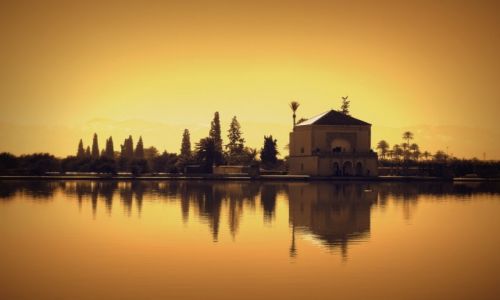 Zdjcie MAROKO / Marrakech / Menara Ogrod / Menara Garden 