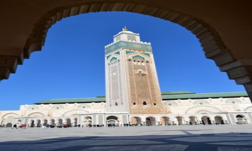 Zdjcie MAROKO / Casablanca / Meczet Hassana II / Marokaski Liche