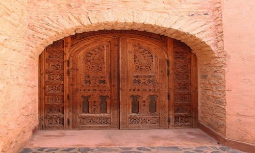 Zdjcie MAROKO / Agadir / Medina Polizzi / Drzwi