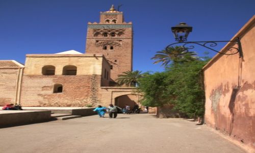 Zdjcie MAROKO / Tansift-Al-Hauz / Marrakesz / Meczet Kutubijja