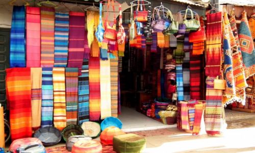 Zdjcie MAROKO / Rabat  / souk / Stragan