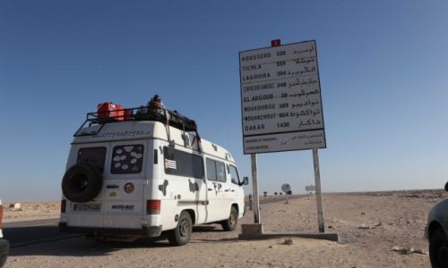 Zdjecie MAROKO / Sahara Zachodnia / Sahara Zachodnia N1 / w drodze do Dakar 