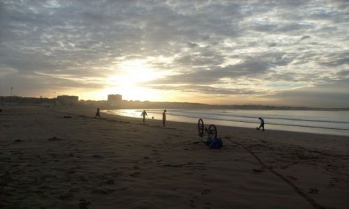 Zdjecie MAROKO / AGADIR / Agadir / Wschd soca w Agadirze