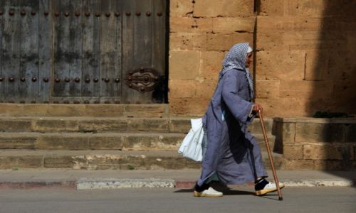 Zdjcie MAROKO / Rabat / Rabat / Muslimka