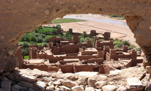 Zdjęcie MAROKO / - / Ourzazate / Kazba Ait Benhaddou