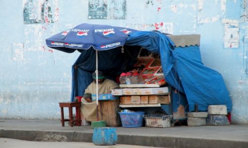 Zdj�cie MAROKO / p�n Maroko / Asila / Niebiesko