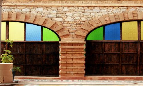 Zdjcie MAROKO / Agadir / Medina Polizzi / ciana