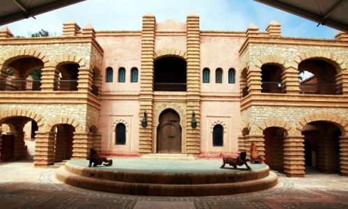 Zdjcie MAROKO / Agadir / Medina Polizzi / Paacyk