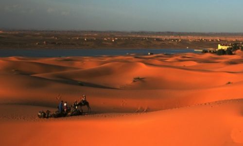 Zdjcie MAROKO / Tafilalet / Erg Chebbi / Obozowisko