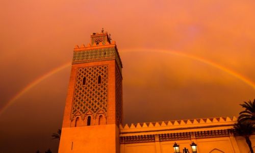 Zdjecie MAROKO / Marrakesz / Marrakesz / Tcza fot. Remigiusz Latek