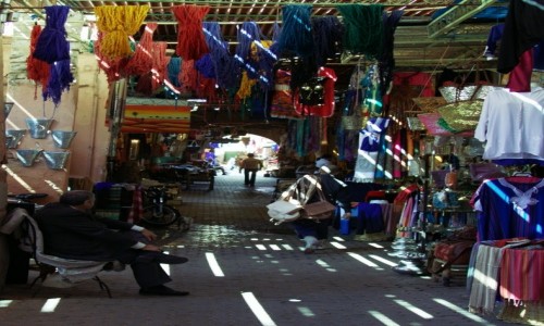 Zdjecie MAROKO / Tansift Al Hauz / Marrakesz  / wiato