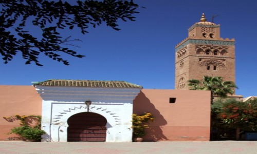 Zdjcie MAROKO / Tansift Al Hauz / Marrakesz  / Meczet Kutubijja
