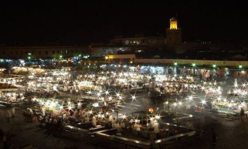 Zdjecie MAROKO / Atlas / Marrakesz / Demaa el-Fna