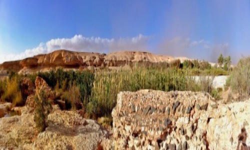 Zdj�cie MAROKO / Antyatlas / Oaza Tighmert / Burza piaskowa 2