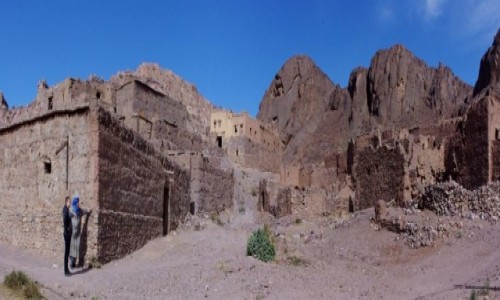 Zdj�cie MAROKO / Ourzazat (Warzazat) / Fint / Flint wioska