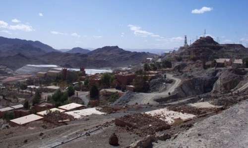 Zdj�cie MAROKO / Warzazat / Bou Azzer / Kopalnia rudy kobaltu