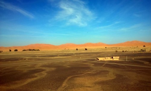 Zdjecie MAROKO / Marzouga / Marzouga / Sahara w lutym
