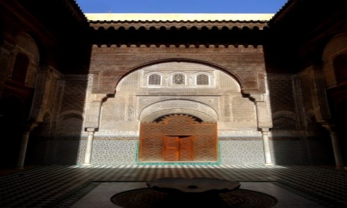 Zdjęcie MAROKO / Fez-Meknes / Fez / Dziedziniec