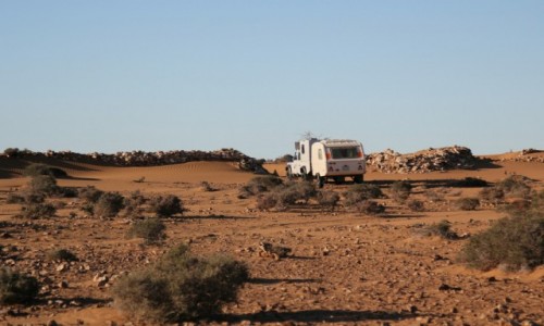 Zdjecie MAROKO / Sahara Zachodnia / Sahara / Wjazd do starego fortu
