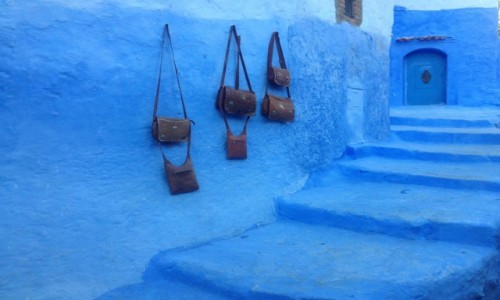 MAROKO / Chaefchaouen / Chaefchaouen / Niebieskie Miasto w Maorku