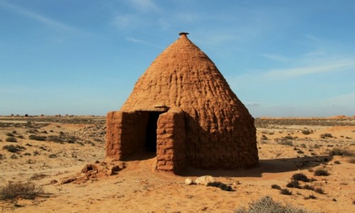 Zdjęcie MAROKO / Maroko / Okolice Tan-Tan-Abteh / Porzucona wioska