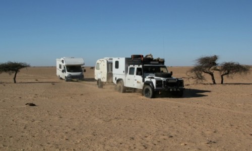 Zdjecie MAROKO / Sahara Zachodnia / Sahara / Kamper z napdem 6x6