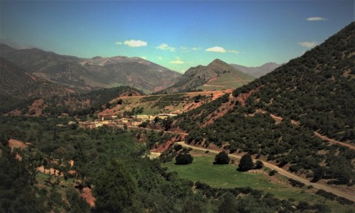 Zdjcie MAROKO / Gry Atlas / Tizin Tichka / Drogi i drki