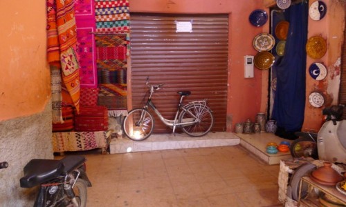 Zdjcie MAROKO / Miasto Taroudant / Uliczka  medyny w Taroudant / Prawdziwy 