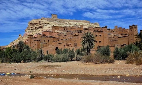 Zdjecie MAROKO / poudniowe podne Atlasu Wysokiego / Ait Ben Haddou  / Ksar Ait Ben Haddou