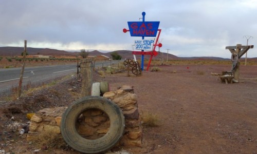 Zdjęcie MAROKO / Maroko południowe  / Okolice  Ouarzazate / Stacja Haven